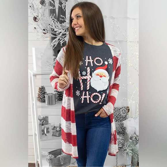 Fruit of the Loom | HO HO HO Santa Christmas Shirt | NWT! - Picture 1 of 5